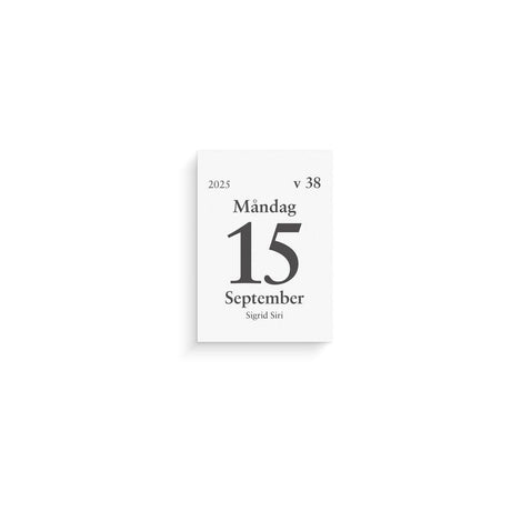 Day block 2025 75x107mm