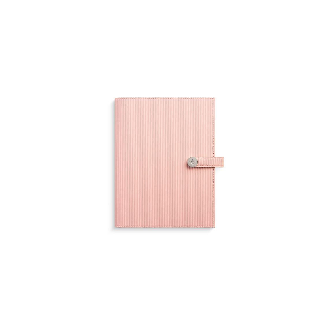 Calendar Weekly A5 2025 faux leather pink