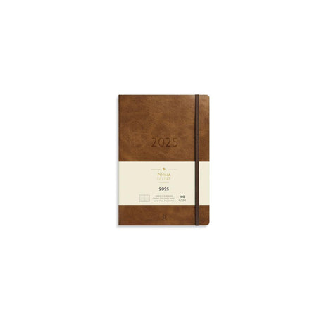 Calendar Agency Forma Deluxe 2025 brown
