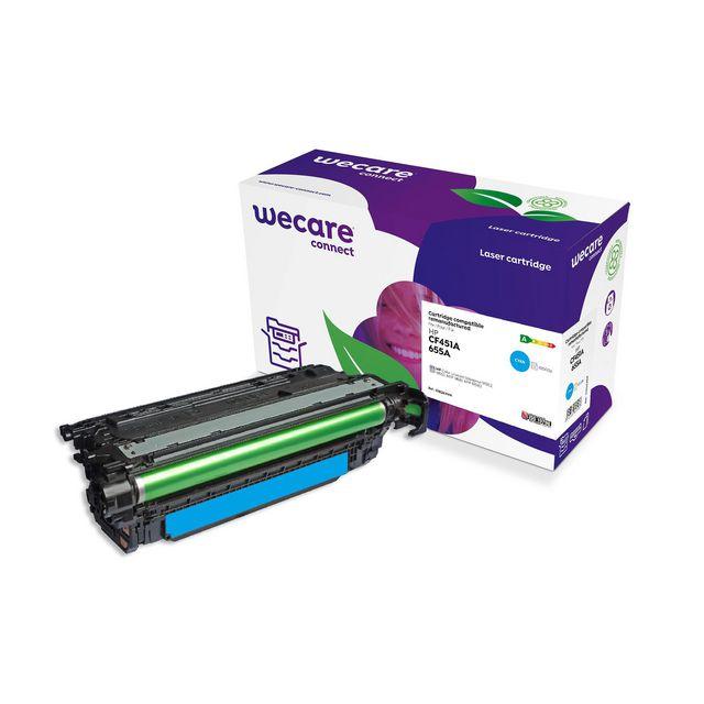 Toner WECARE HP CF451A 655A 10,5K cyan