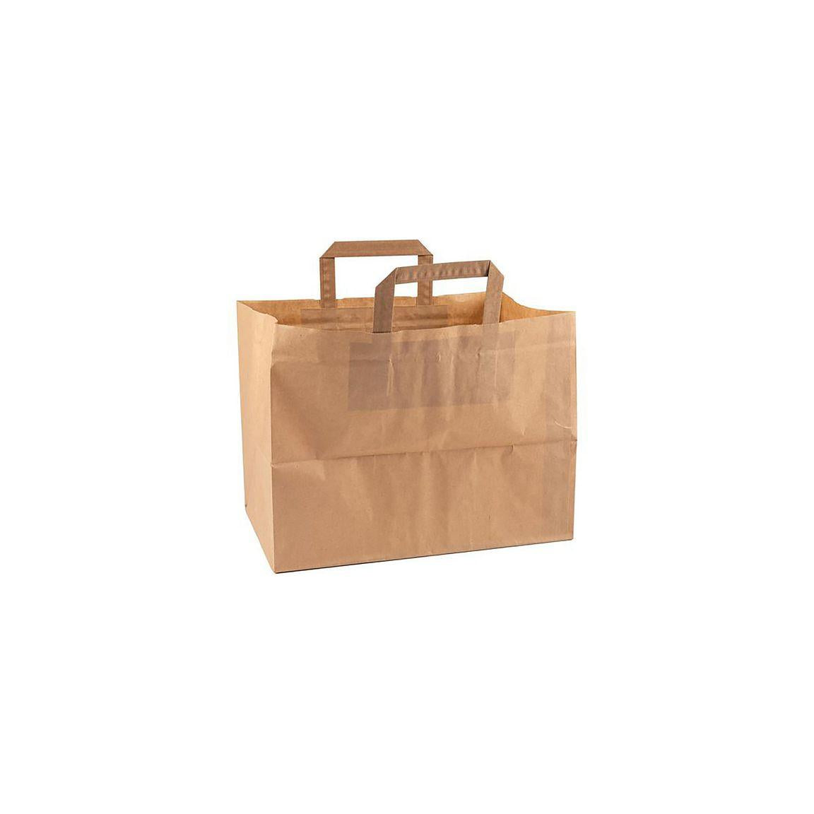 Bear bag takeaway brown 300/pack