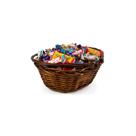 Candy Gift basket brown wrapped 3,5kg