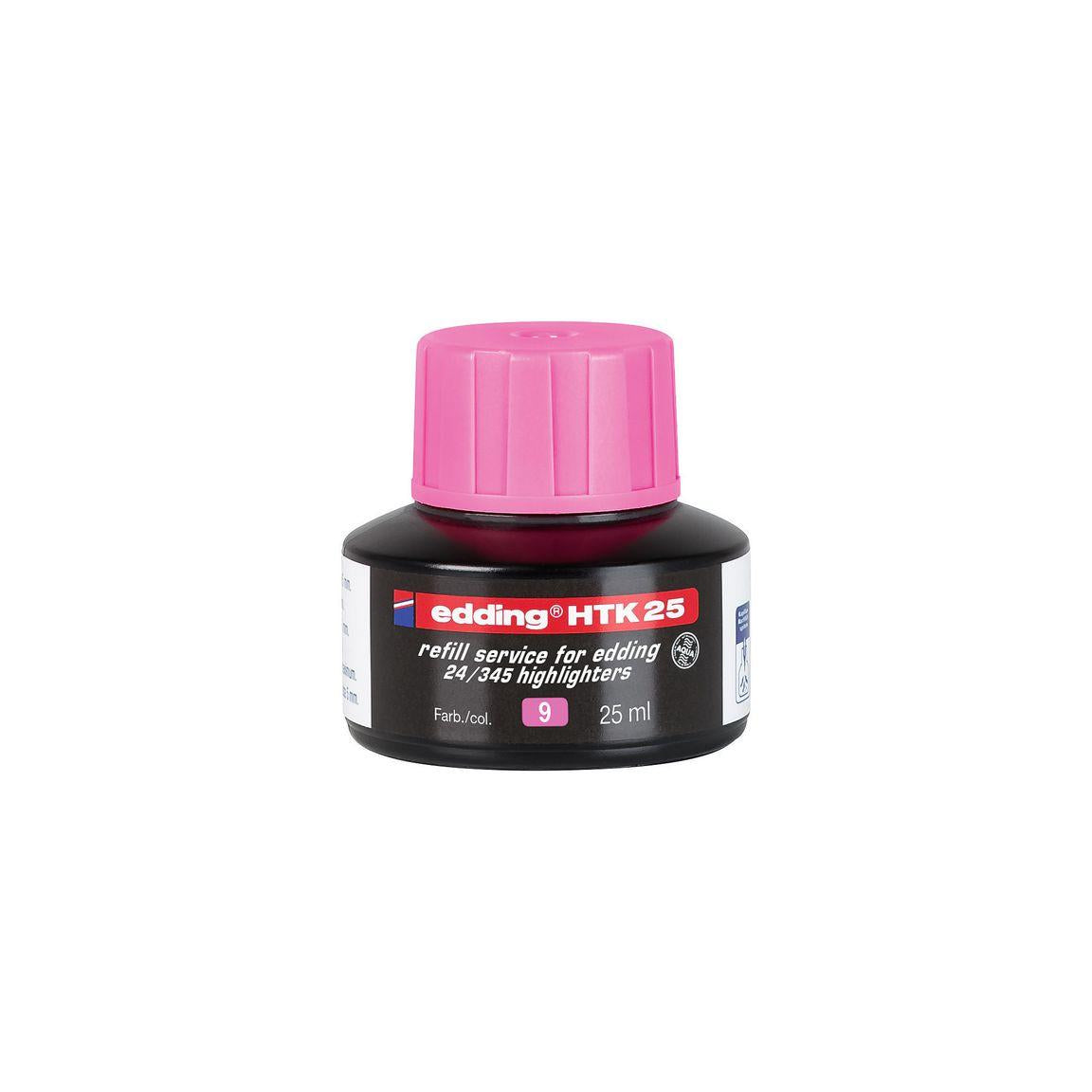 Refill EDDING HTK 25 pink 25 ml