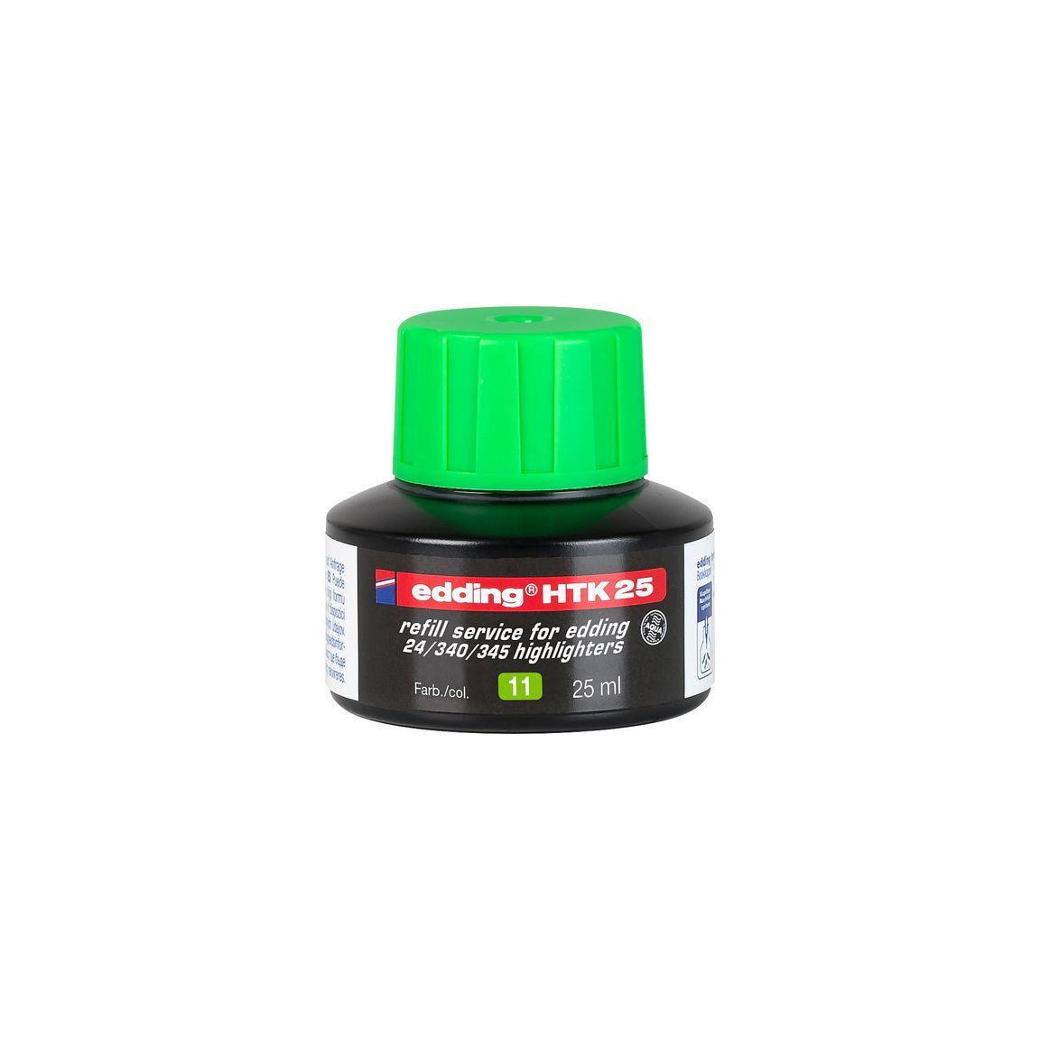 Refill EDDING HTK 25 ink green 25 ml