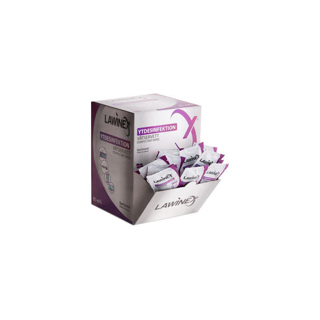 Surface disinfection cloth LAWINEX 85% 150/pack