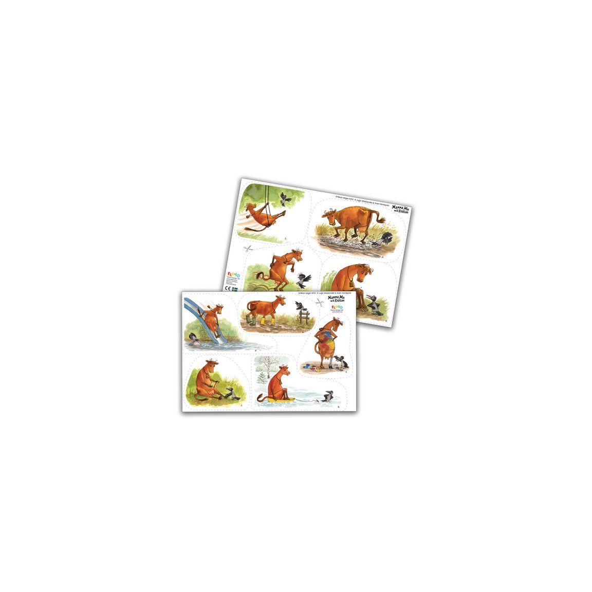 Mummy and the Crow flano set