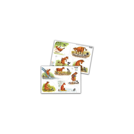 Mummy and the Crow flano set