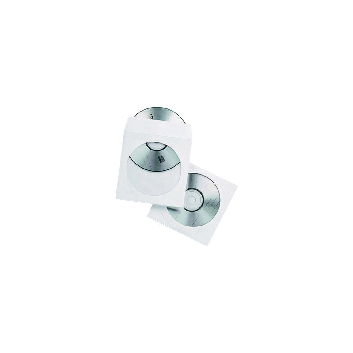 CD/DVD pocket LYRECO with window 50/pc