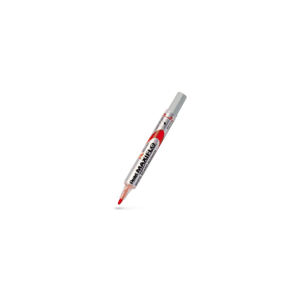 Whiteboard pen PENTEL Maxiflo MWL5S red