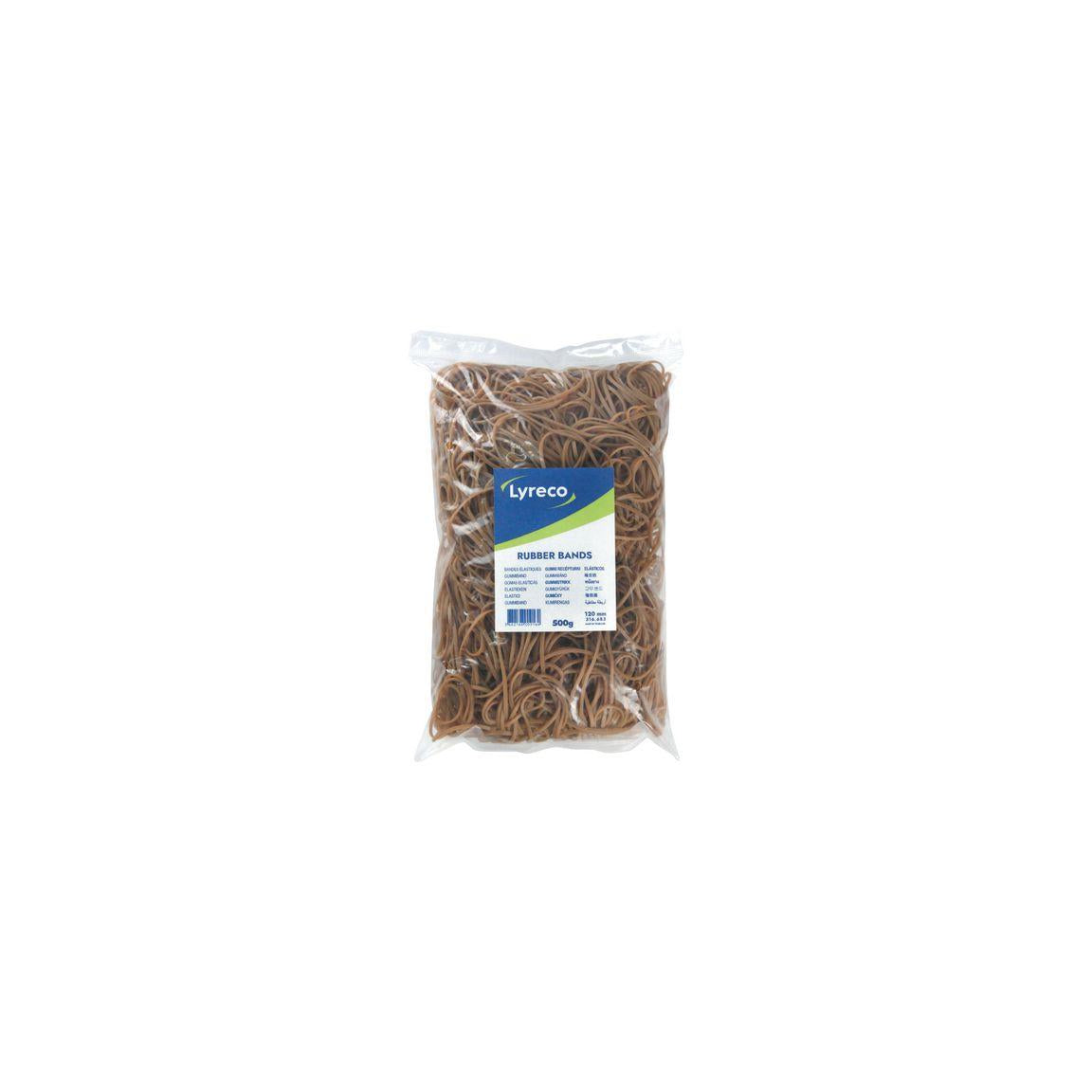 Rubber band LYRECO 120x2mm 500g