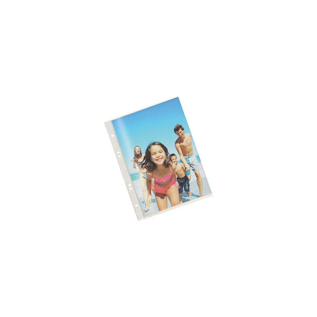 Plastic pocket LYRECO A5 0,08 embossed 100/pack