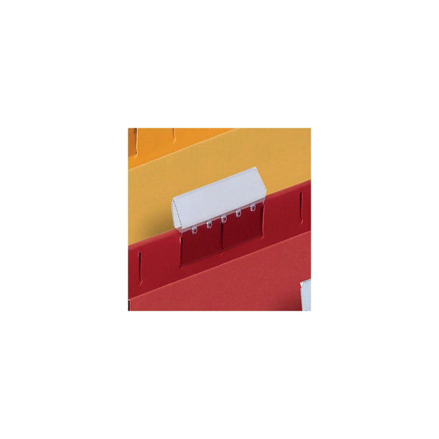 Suspension file tabs LYRECO premium 25/pack