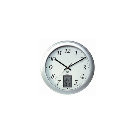 Wall clock UNILUX Instinct Ø30,5cm grey
