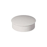 Magnetic buttons LYRECO 27mm white 6/pc