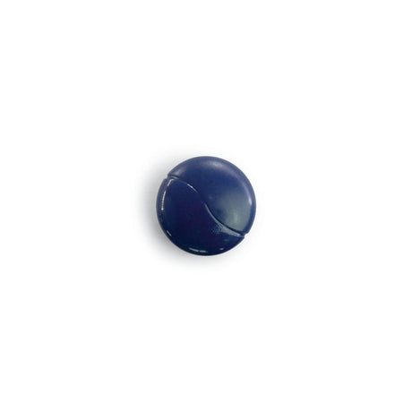 Magnetic buttons LYRECO 27mm blue 6/pc