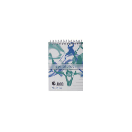 Spiral pad A6 60g 100 sheets lined