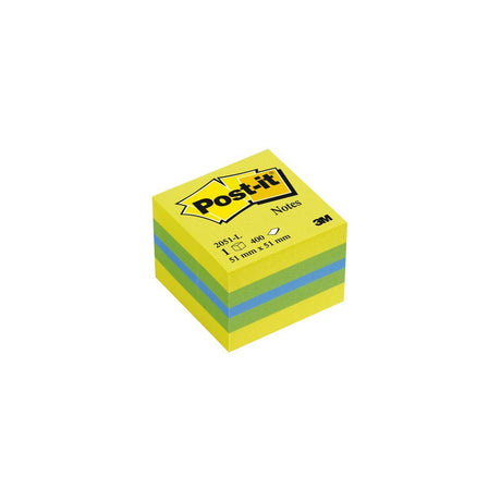 Notes POST-IT mini cube 51x51mm lemon