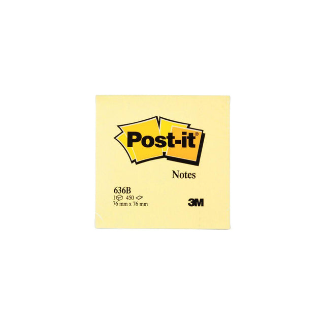 Notes POST-IT cube 2028 76x76 mm yellow