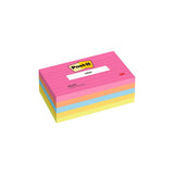 Notes POST-IT ruled 76x127mm neon