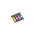 Index POST-IT 12X43mm neon 140/fp