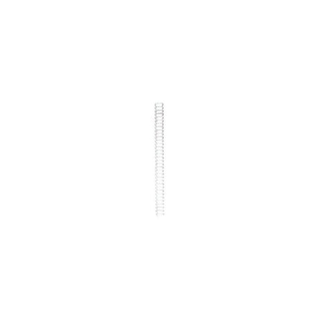 Wire spirals PAVO 9,5mm 100/fp white