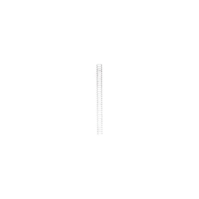 Wire spirals PAVO 9,5mm 100/fp white
