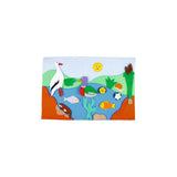 Wall decoration duck pond