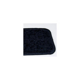 Carpet round 150 cm black