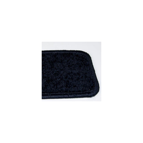 Carpet round 150 cm black