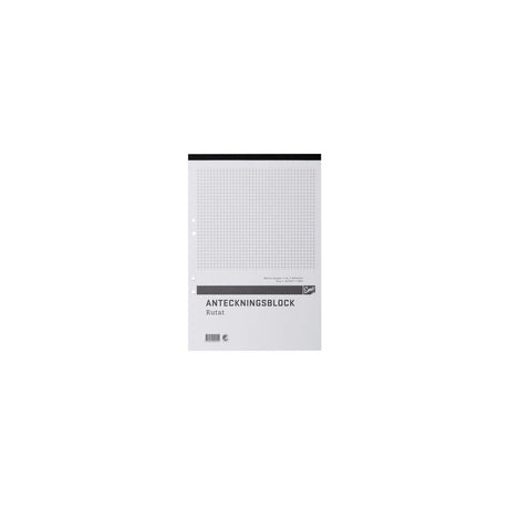 Notepad A4 100bl hole perf squared