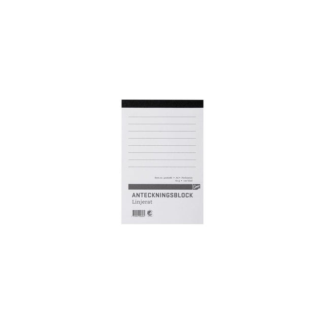 Notepad A6 100 sheets per line
