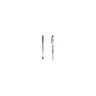 Ballpoint pen LYRECO stick 1,0mm blue