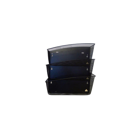 Form tray ALBA A4L 3-compartment black metal
