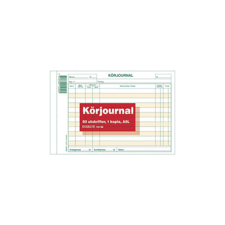 Driving licence form A5L 2x50 sheets