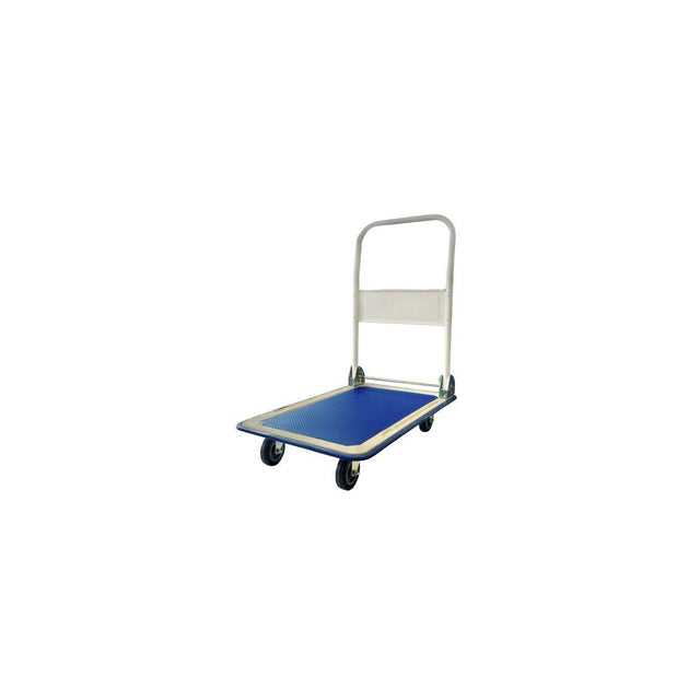 Platform trolley TWINCO white/blue