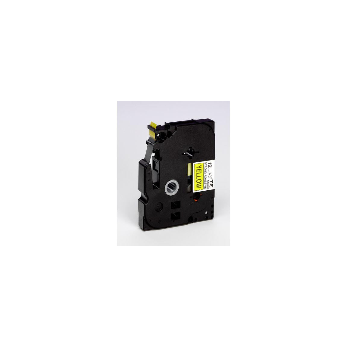 Tape BROTHER TZES631 12mm Black on Yellow