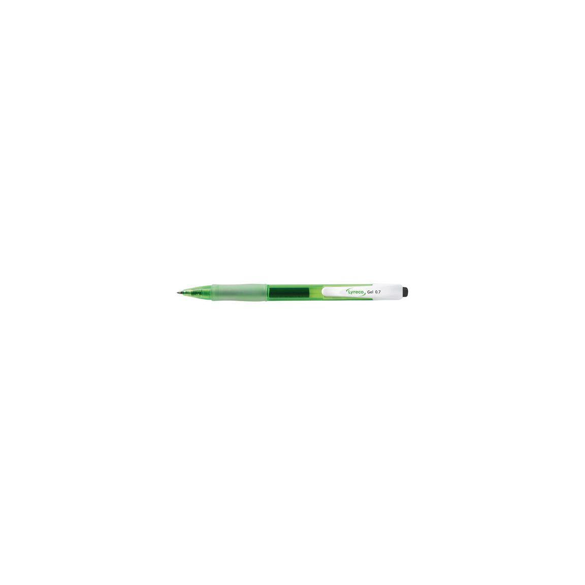 Gel pen LYRECO recycled 0,7mm black