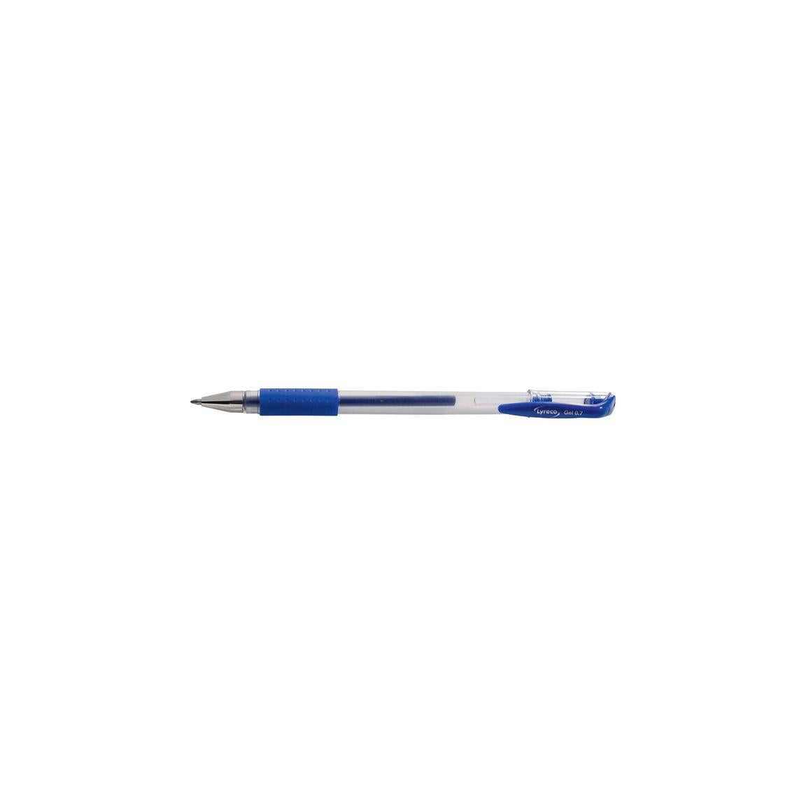 Gel pen LYRECO 0,7mm blue