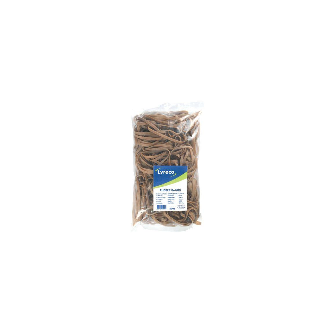 Rubber band LYRECO 100x5mm 500g