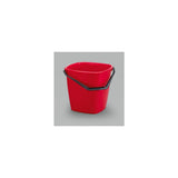 Bucket square red 14L