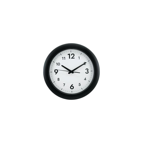 Wall clock Easytime Ø30cm black
