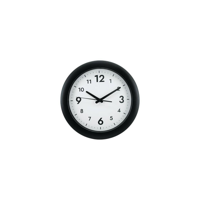 Wall clock Easytime Ø30cm black