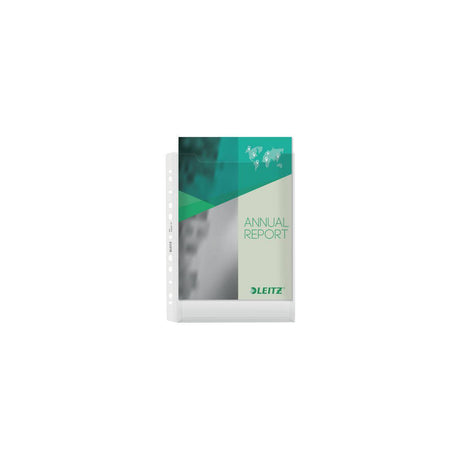 Plastic pocket LEITZ Premium 0,18 A4 5/pack