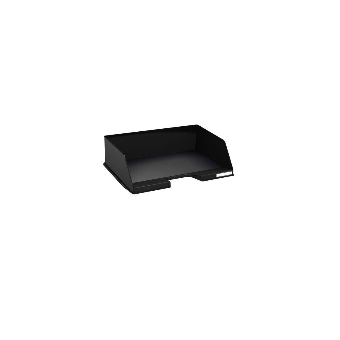 Letter tray Jumbo EXACOMPTA open long black