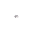 Magnetic buttons PAVO 10x10mm grey 6/pc