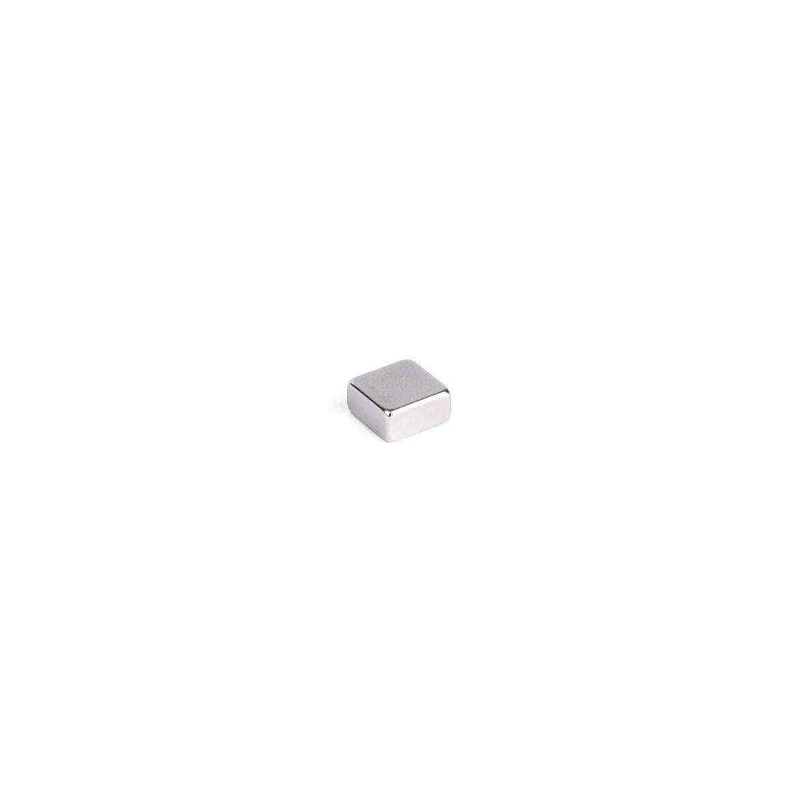 Magnetic buttons PAVO 10x10mm grey 6/pc