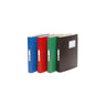 Ring binder A4 29mm leatherette cardboard red