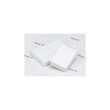 Label insert binder 60mm white 100/pc