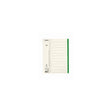Cardboard register Servo A4 1-12 green tab