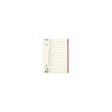 Card index Servo A4 Jan-Dec pink tab